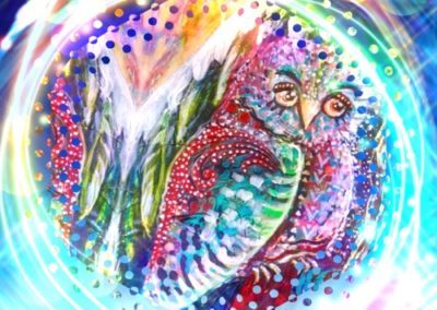 Owl guidance cards: Be patient