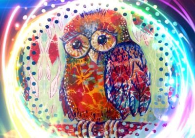 Owl guidance card: Hang On