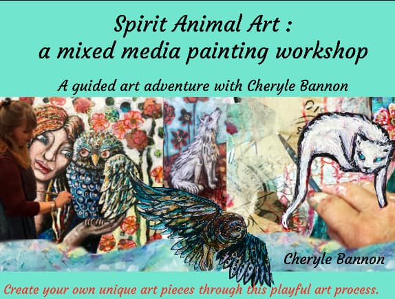 Spirit Animal Art | Cheryle Bannon - Intuitive Artist